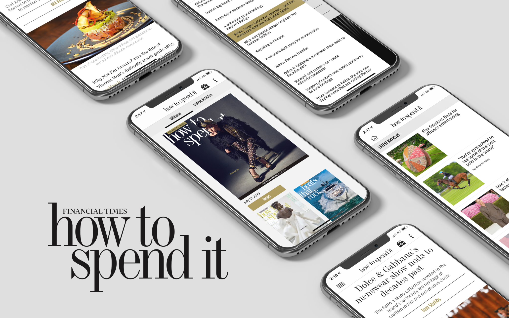 financial times how to spend it app