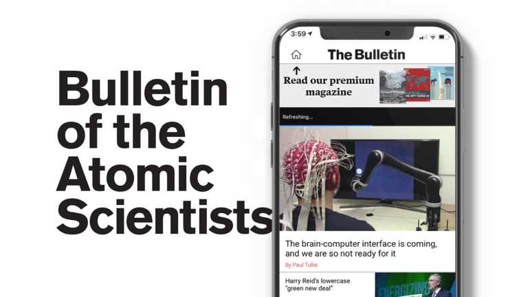 The Bulletin of the Atomic Scientists