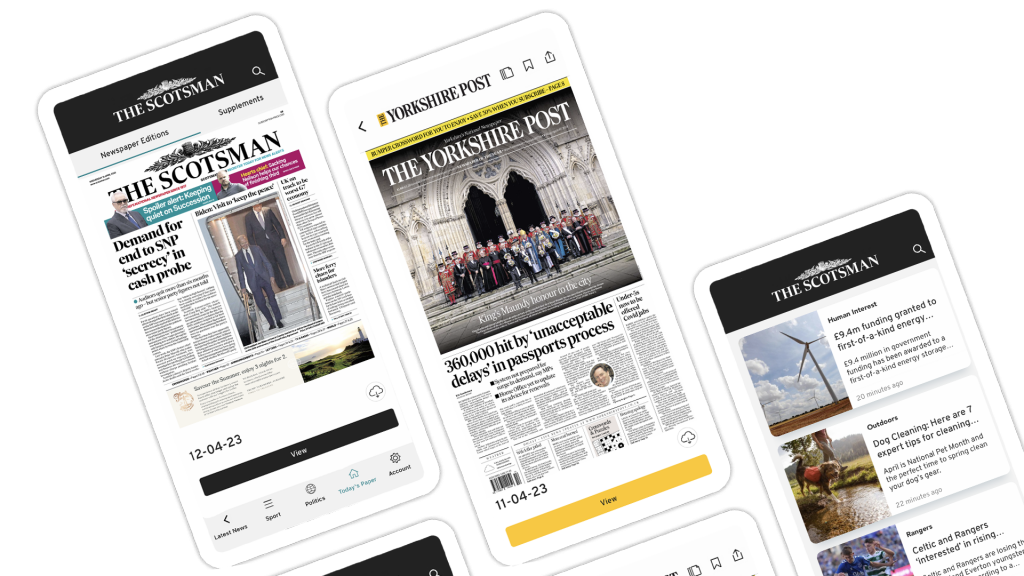 National World, The Scotsman, Yorkshire Post mobile apps