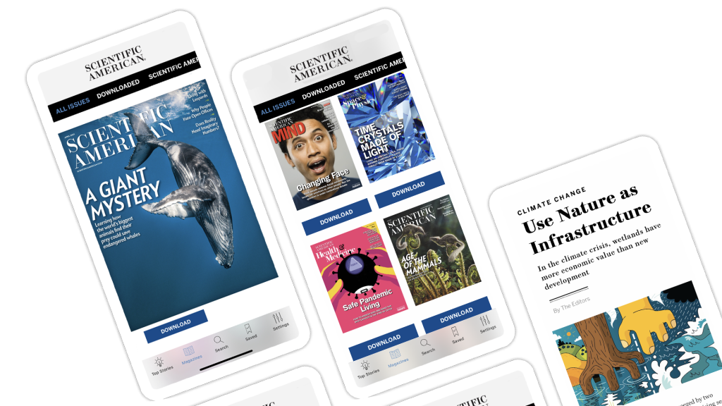 Scientific American mobile app