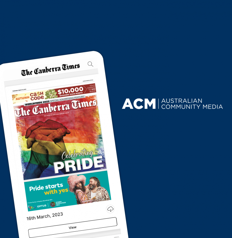 Australian Community Media, The Canberra Times mobile app