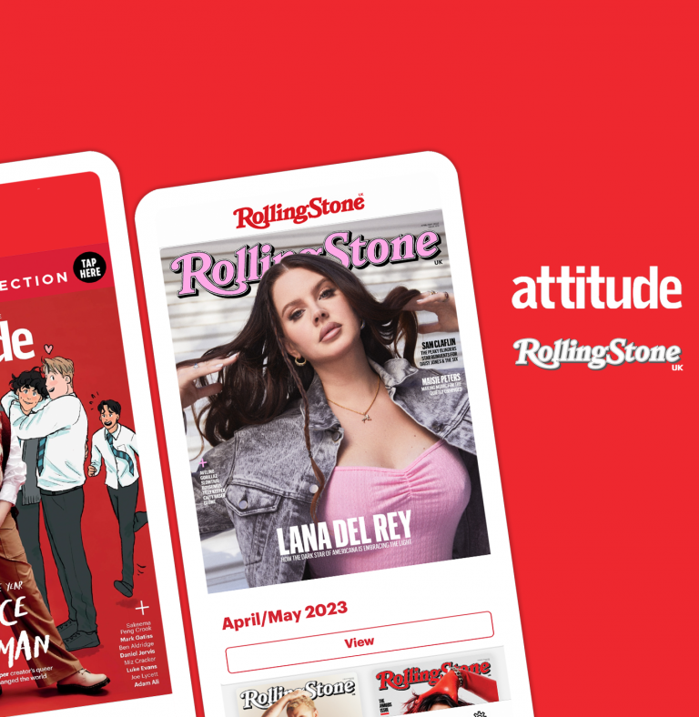 Rolling Stone & Attitude magazine mobile apps
