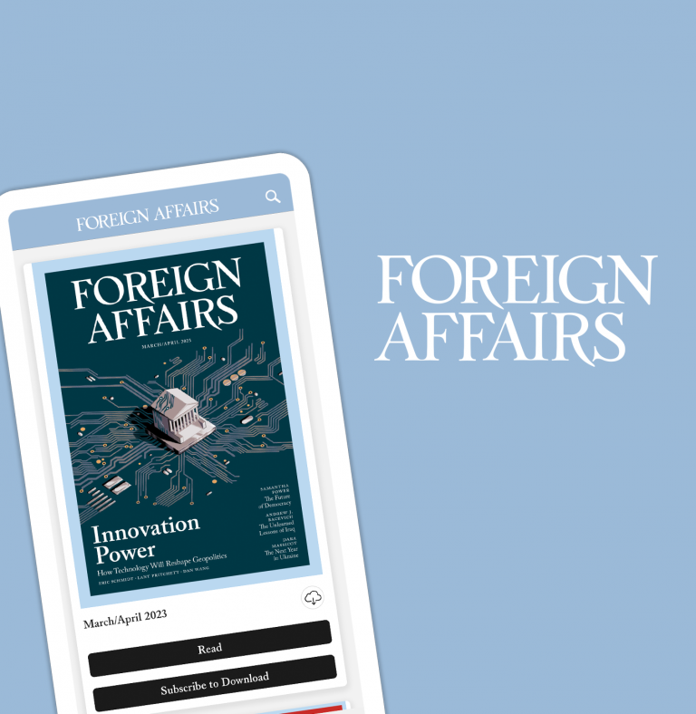 Foreign Affairs mobile app