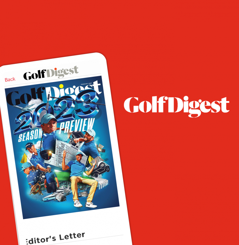 Golf Digest mobile app