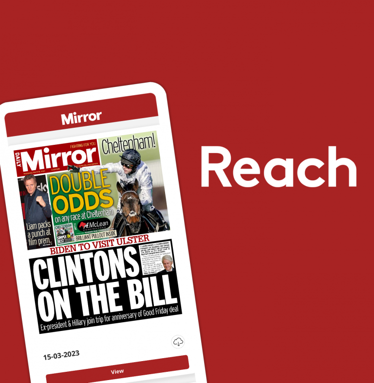 Reach PLC, The Mirror mobile app