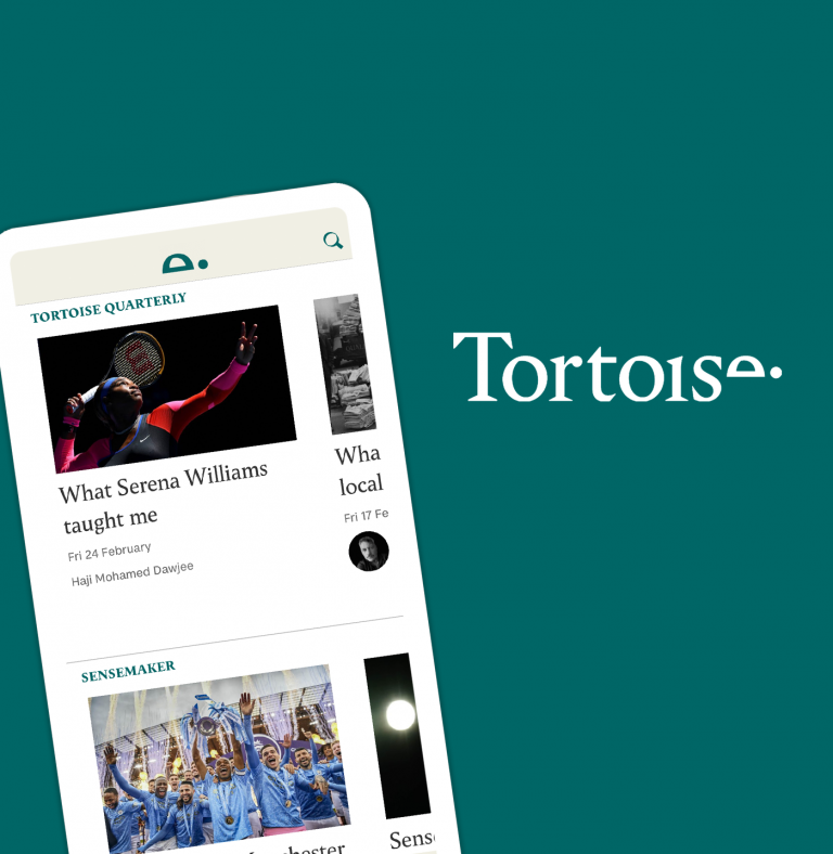 Tortoise Media mobile app