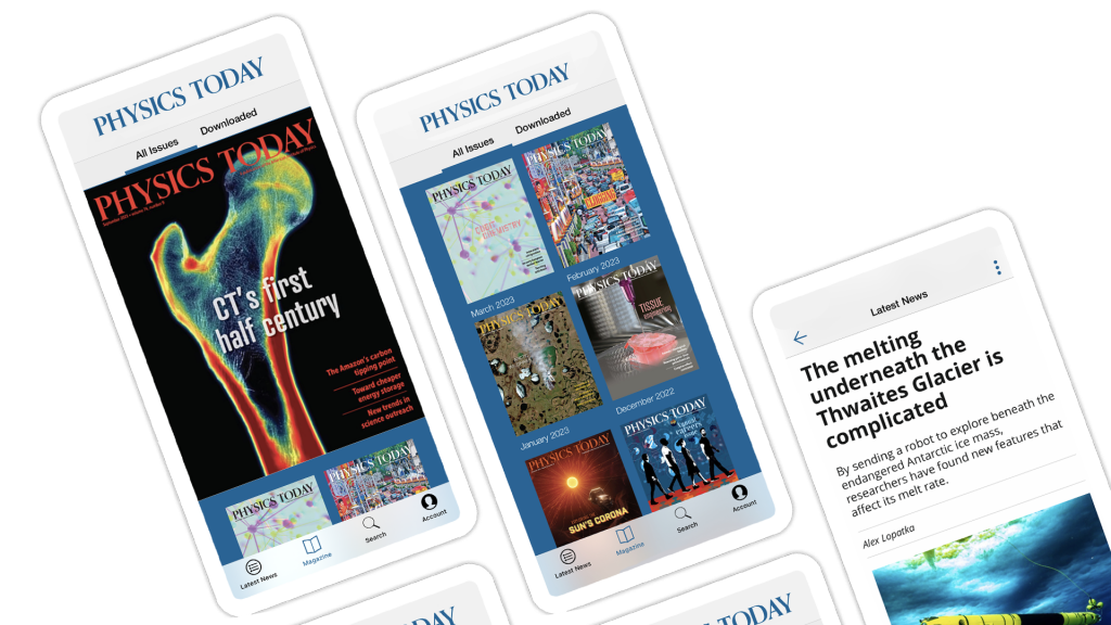 American Institute of Physics - Physics Today mobile app