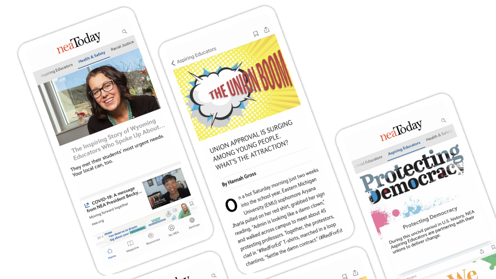 National Education Association mobile app