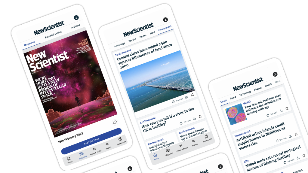 New Scientist mobile app