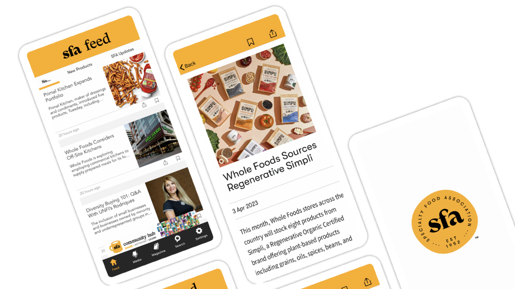 Speciality Food Association mobile app