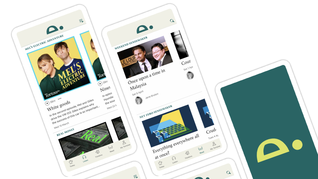 Tortoise Media mobile app