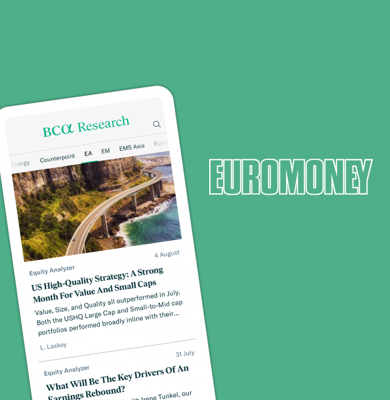 Euromoney's BCA Research mobile app