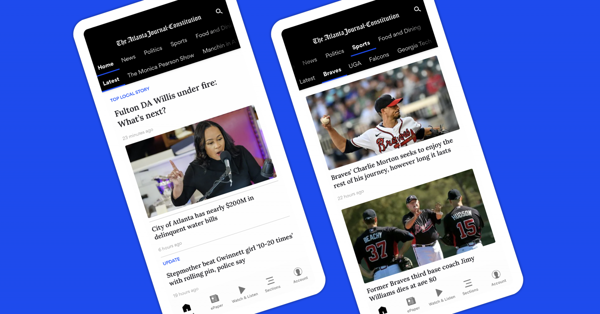 Atlanta Journal-Constitution mobile app