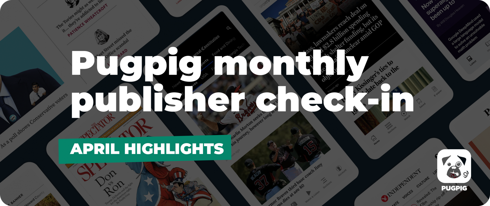 April Pugpig publisher check-in