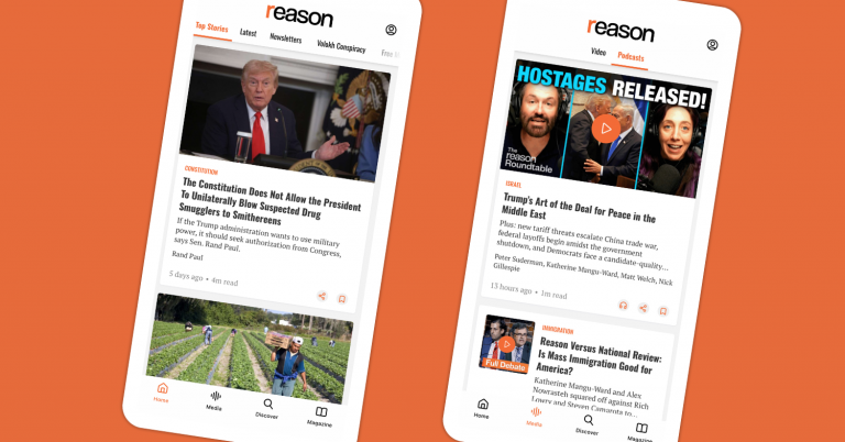 Reason Foundation app launch cover image