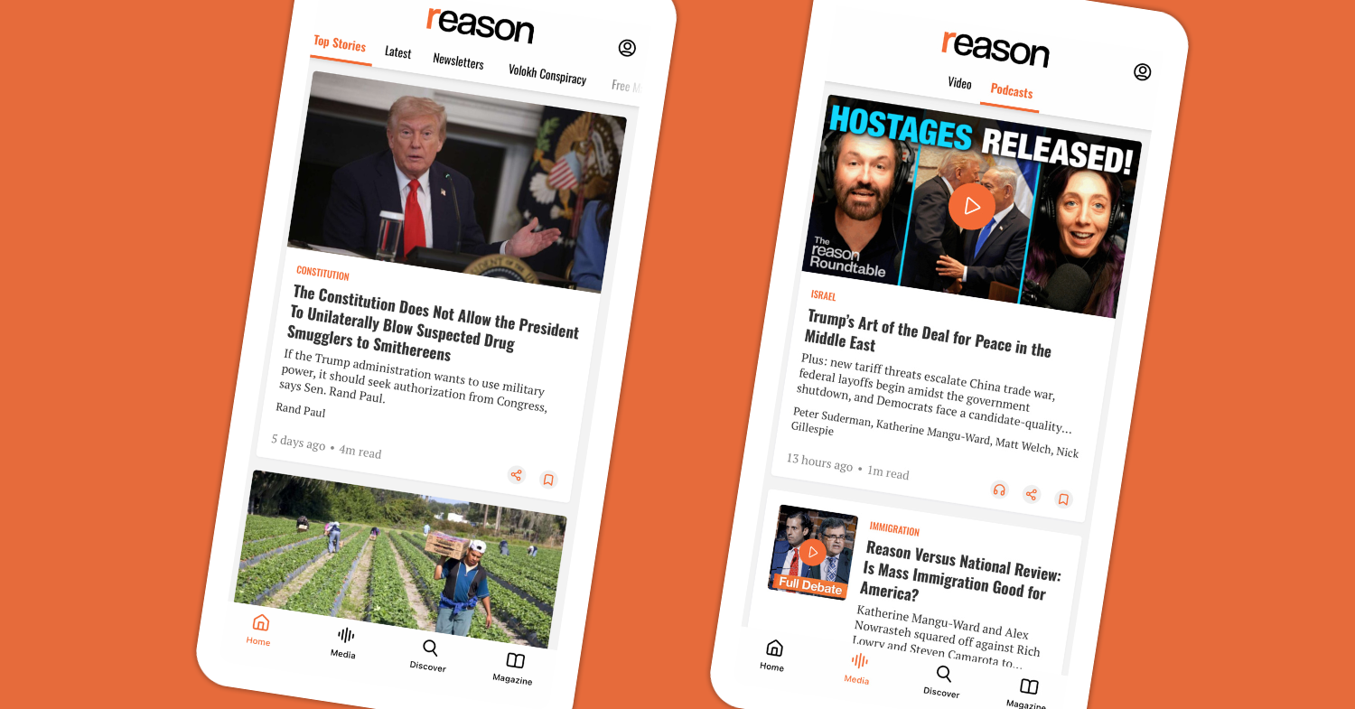 Reason Foundation app launch cover image