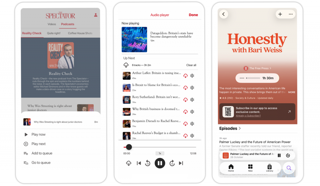 Pugpig platform audio
