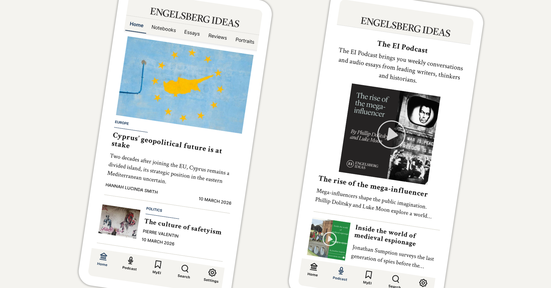 Engelsberg Ideas app launch