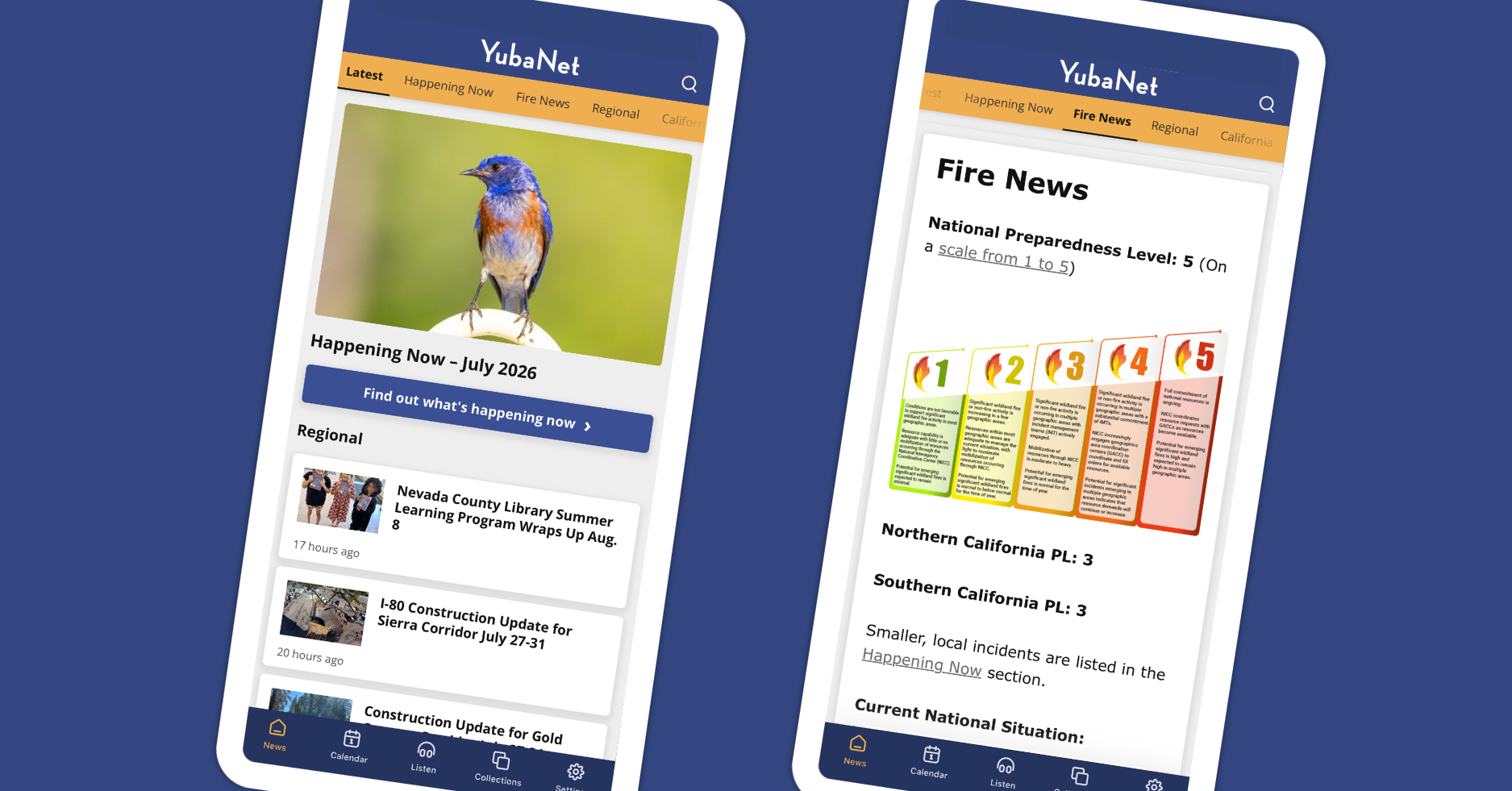 YubaNet new app launch on Pugpig Bolt