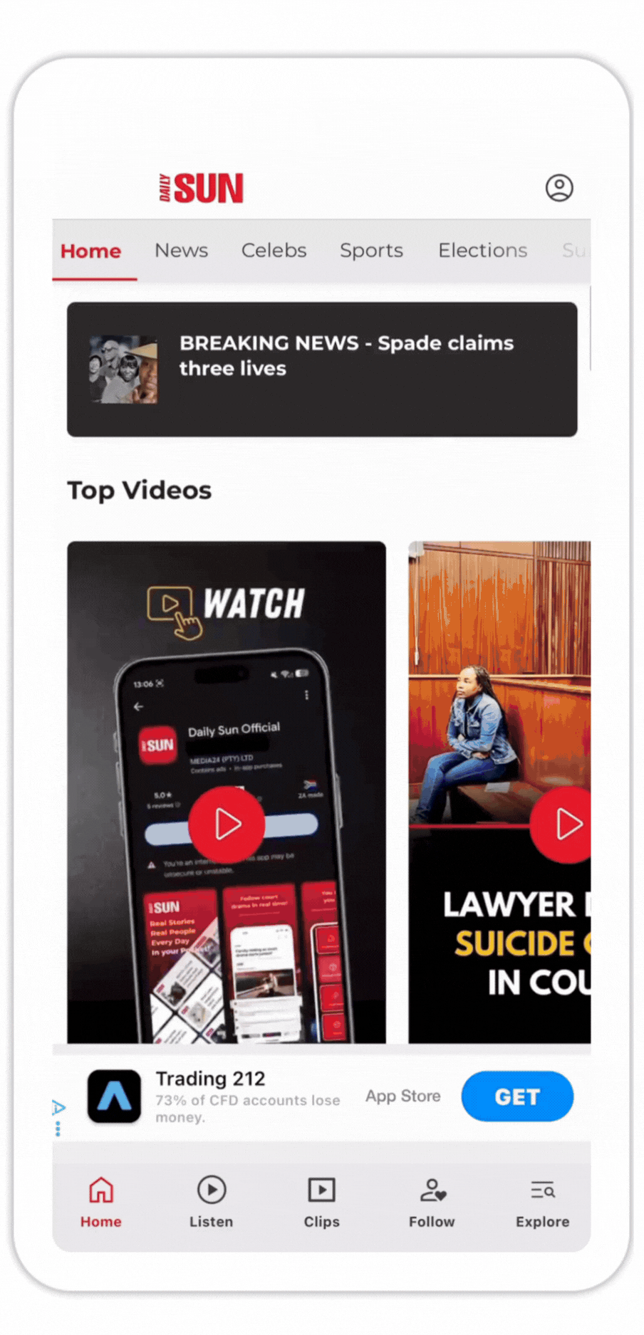 Media24, South Africa’s leading media company, launches the Daily Sun app on Pugpig Bolt