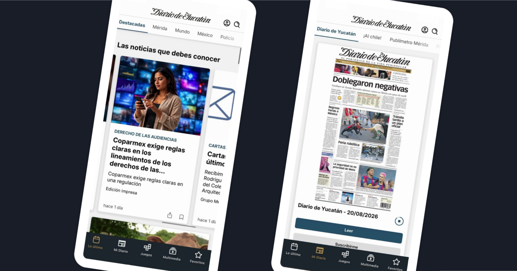 Diario de yucatan new app launch on pugpig bolt